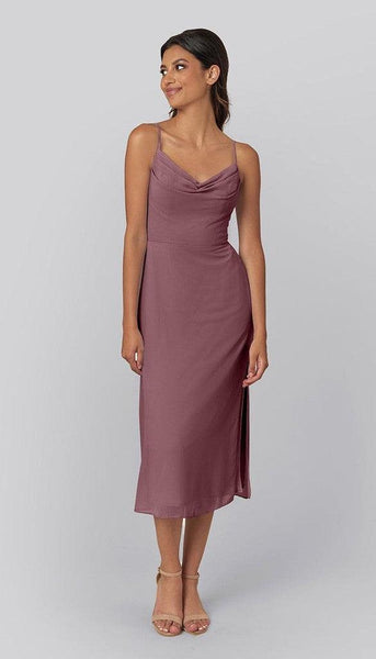 Francesca Short Modern Bridesmaid Dress
