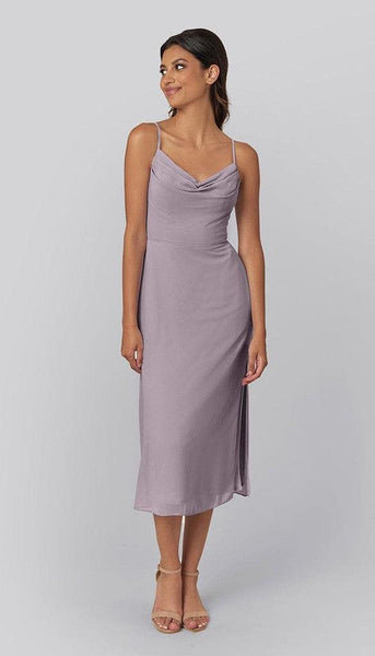 Francesca Short Modern Bridesmaid Dress