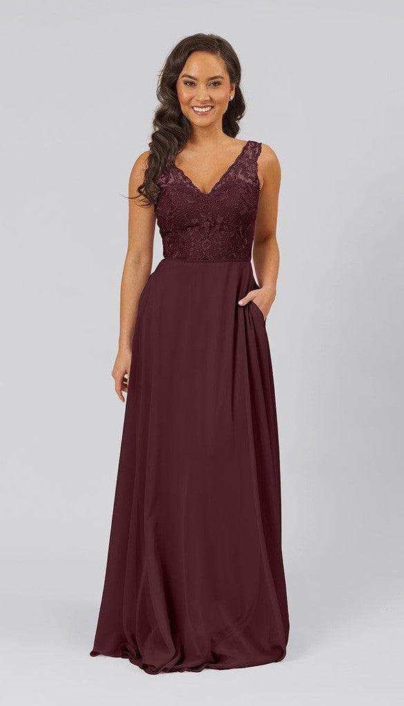 Josie Embroidered Lace Bridesmaid Dress