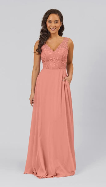 Josie Embroidered Lace Bridesmaid Dress