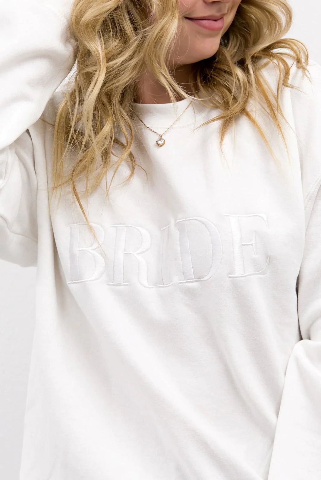 |Bride Embroidered Sweatshirt