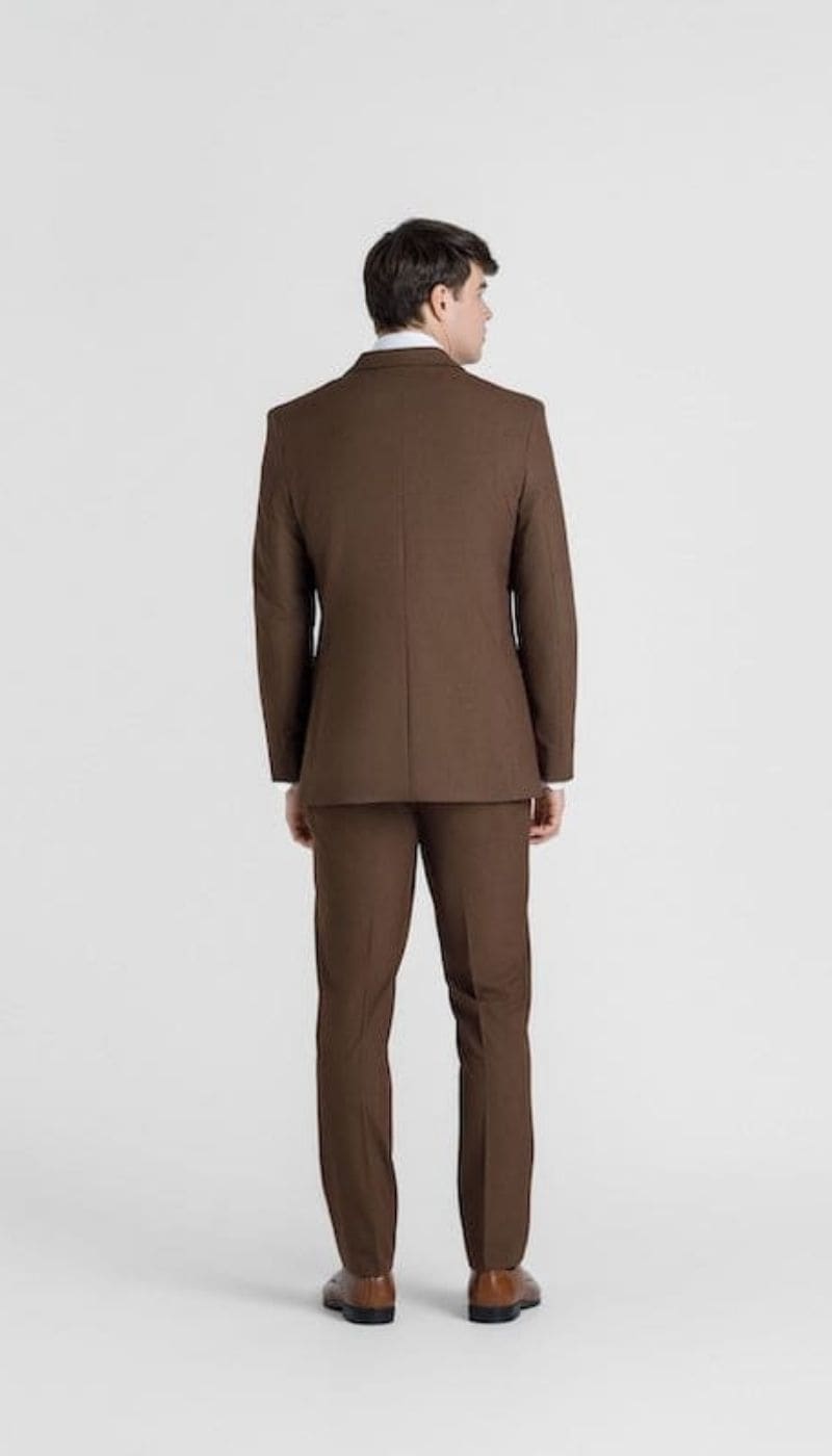 |Trim Fit 2 Piece Suit Back