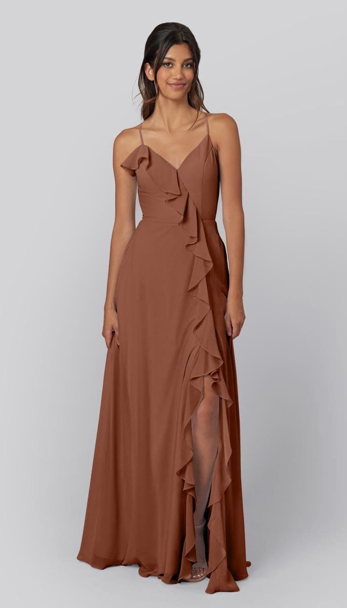 Macy Chiffon Adjustable Bridesmaid Dress