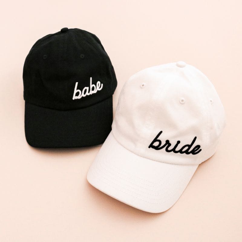 |Bride & Babe Baseball Hat