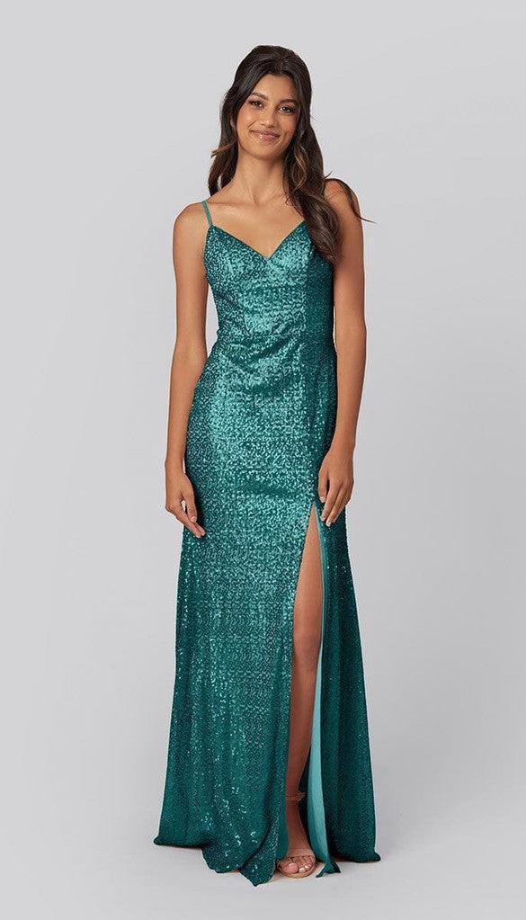 Sale Ready-to-Ship Sequin Bridesmaid Dress
