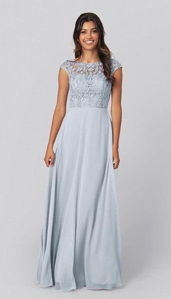 kennedy blue bridesmaid dress Dorothy Embroidered Bridesmaid Dress