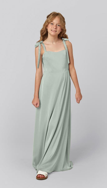 Satin Junior Bridesmaid Dress
