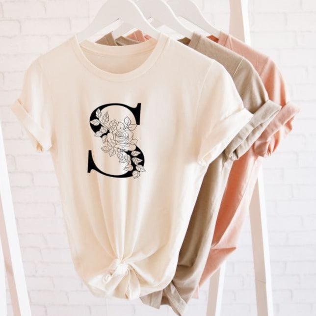 Simple Flower Design T-Shirts & T-Shirt Designs