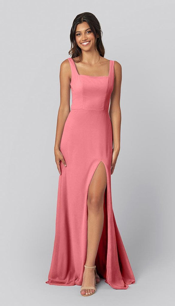 Square Neck Bridesmaid DressJay - Kennedy Blue