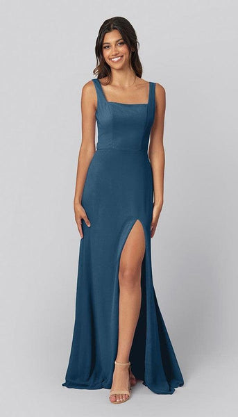 blue jay bridesmaid dresses Kennedy In Stock Dress 2 / Royal Blue Cowl Neck Sweatshirt Dress Ruched detailing through the SOLD OUT Size:Made To Size