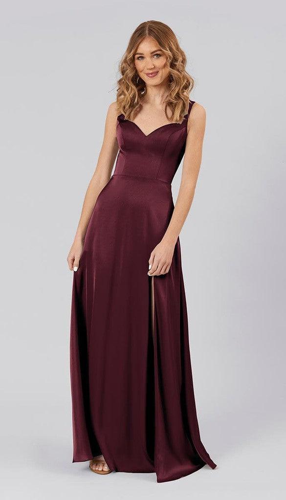 Sabrina High Quality Satin Bridesmaid Dress