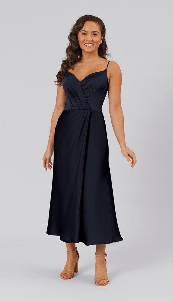 Jack Short Satin Bridesmaid Dress