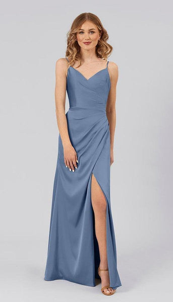 tiffany blue satin dress Tiffany Blue Halter Maxi Dress M / Blue