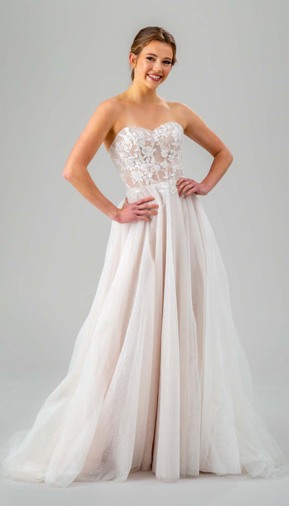 Off the Shoulder Wedding Dress