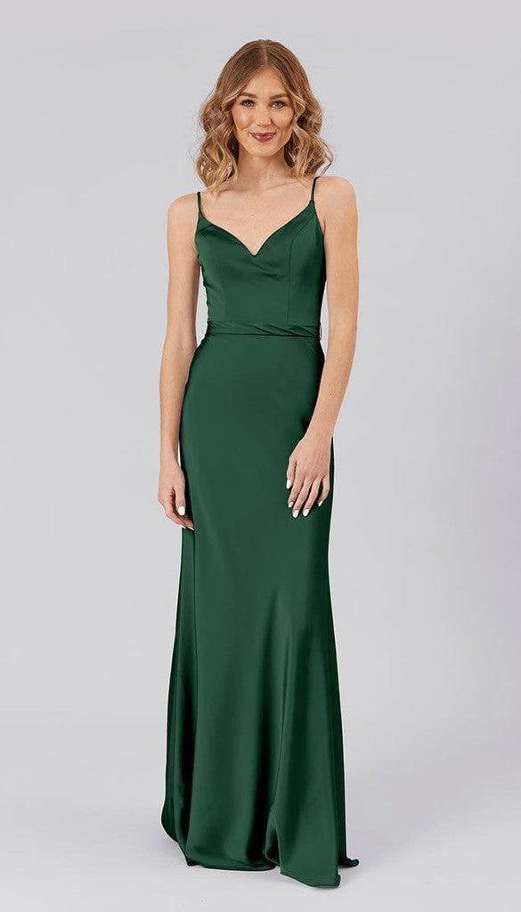 Demi Ready To Ship Satin Bridesmaid Dress