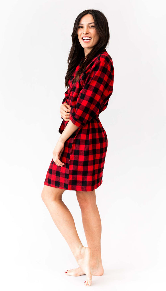 Getting Ready Flannel Bride & Bridesmaid Robes