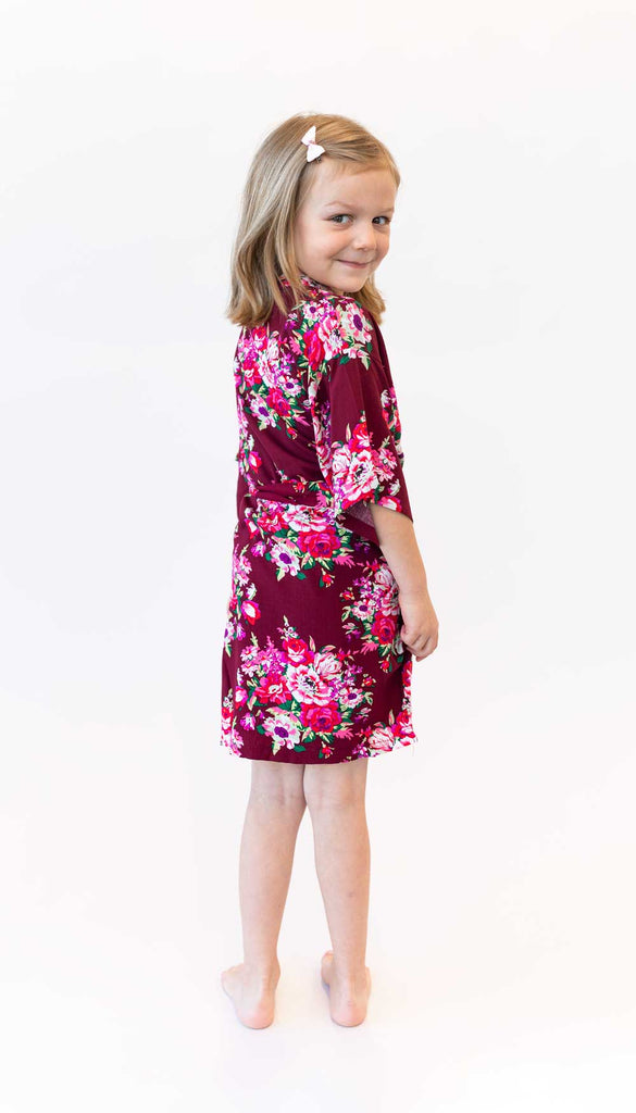 Getting Ready Junior Bridesmaid Floral Robes