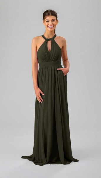Gwen High Neck Bridesmaid Dress