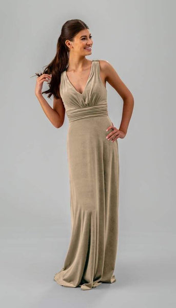 Harley Velvet Bridesmaid Dress