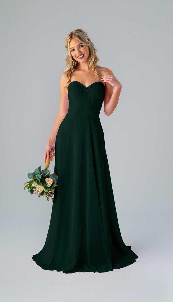 Lisa Ready to Ship Chiffon Bridesmaid Dress | Kennedy Blue 18 / Mustard Yellow Lisa Ready to Ship Chiffon Bridesmaid Dress | Kennedy Blue 18 / Mustard Yellow