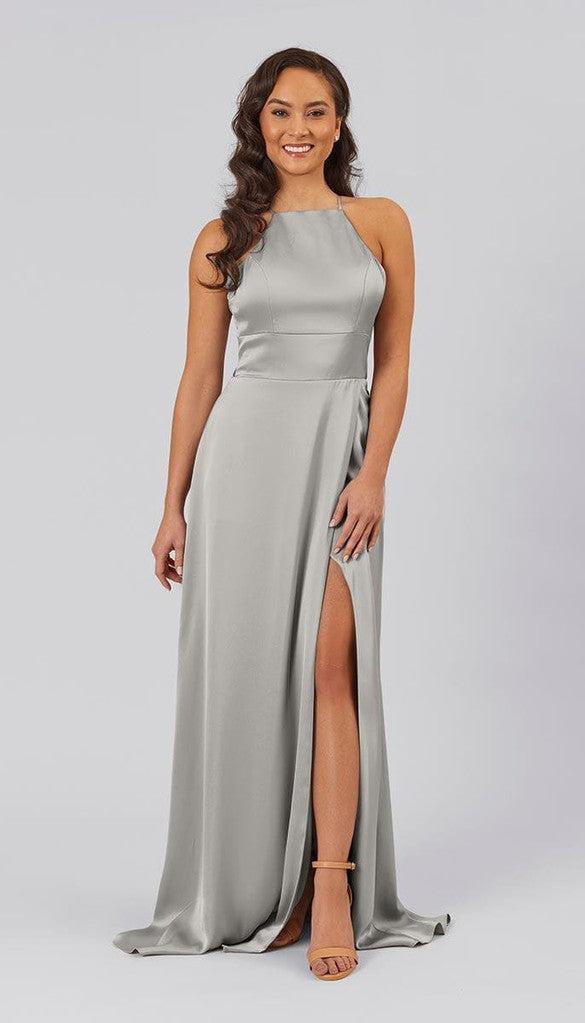 Marnie High Quality Satin Bridesmaid Dress
