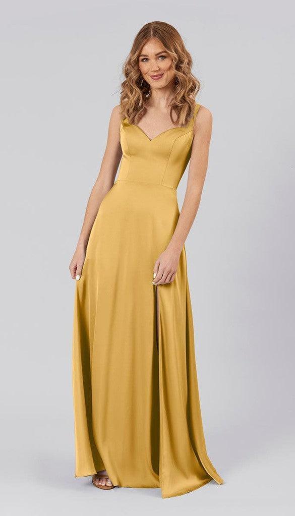 Sabrina High Quality Satin Bridesmaid Dress