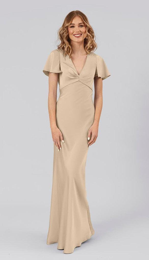 Tabitha Ready To Ship Satin Bridesmaid Dress