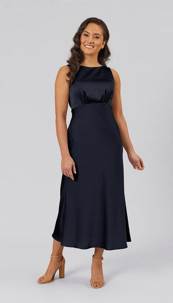 Wendy Short Satin Bridesmaid Dress