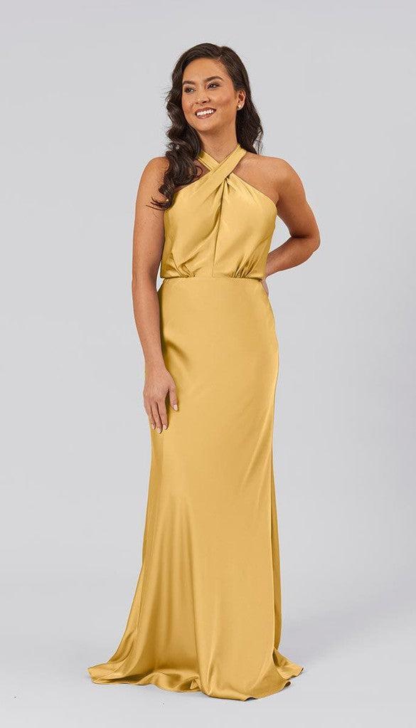 Zara High Quality Satin Bridesmaid Dress