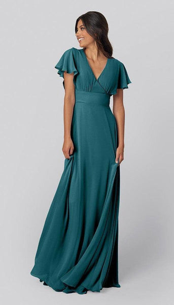 Ready to Ship Luca Bridesmaid Dress | Kennedy Blue 0 / Deep Sea