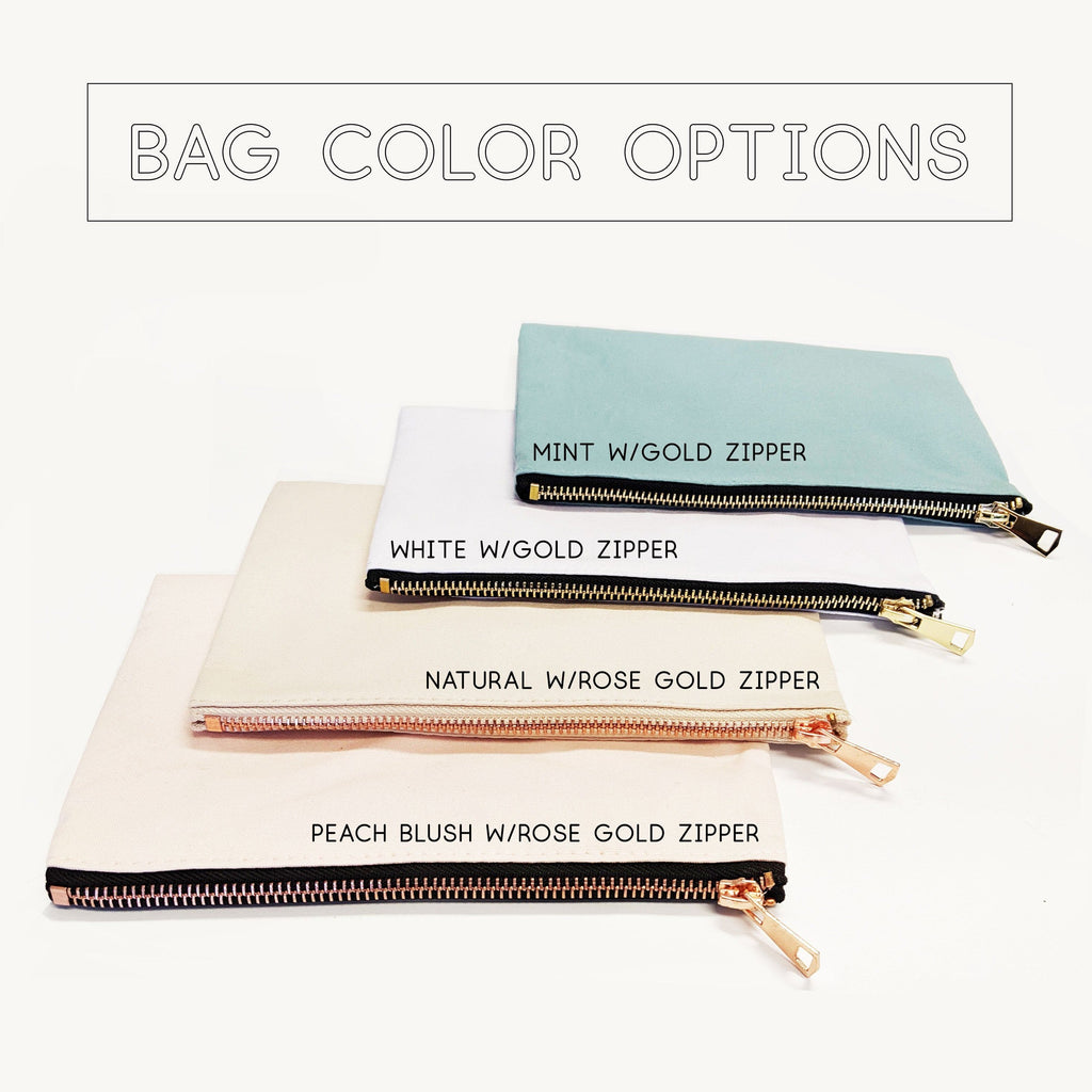 Cute personalized makeup 2025 bags