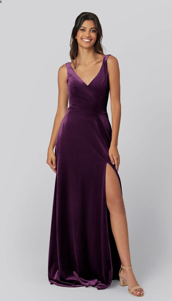 Eggplant colored bridesmaid dresses hotsell