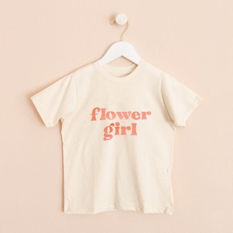 |Retro Flower Girl Shirt