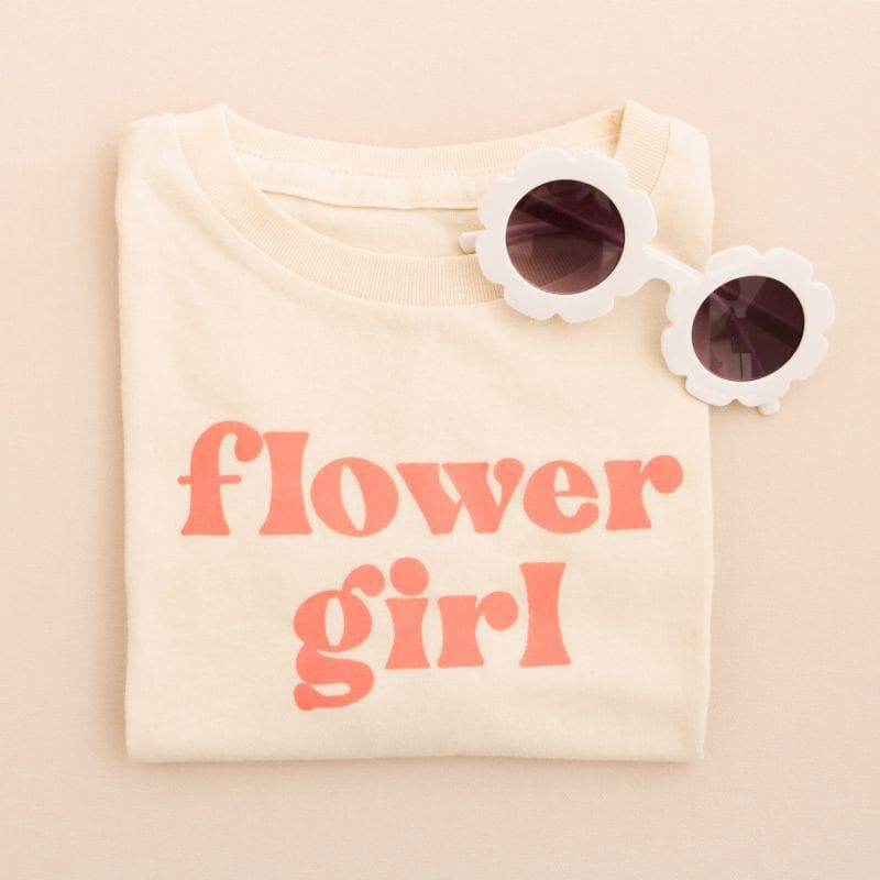 |Retro Flower Girl Shirt