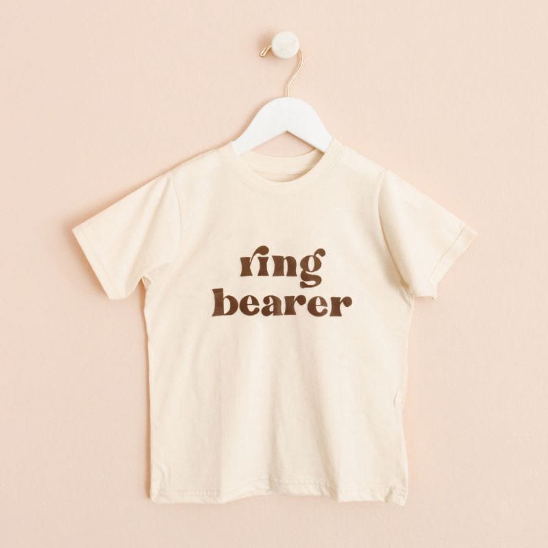 |Retro Ring Bearer Shirt