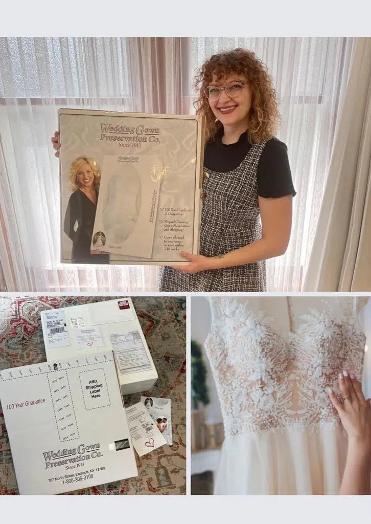 Celebrity Wedding Dress Preservation Kit