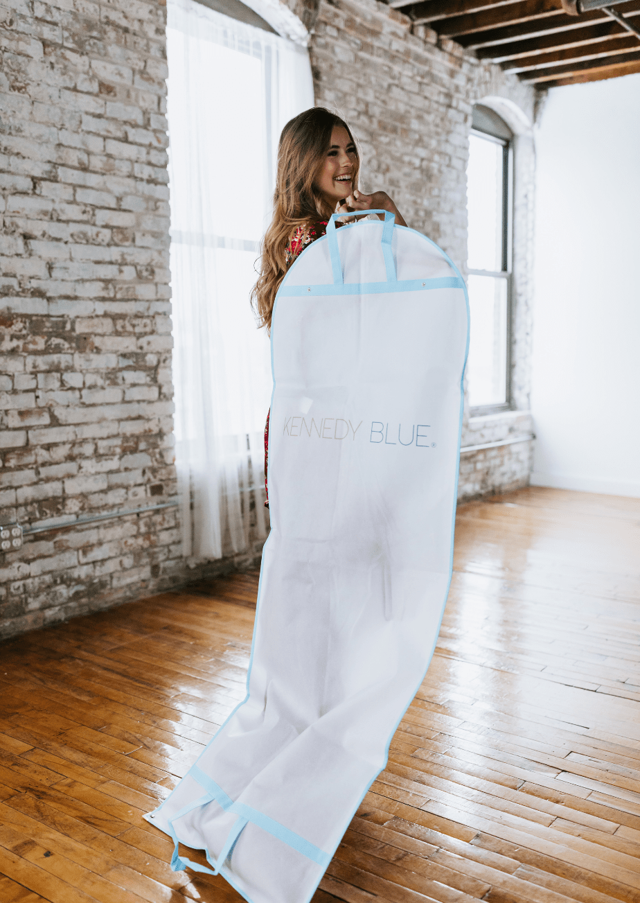 Dress Garment Bag – Kennedy Blue - Main Image