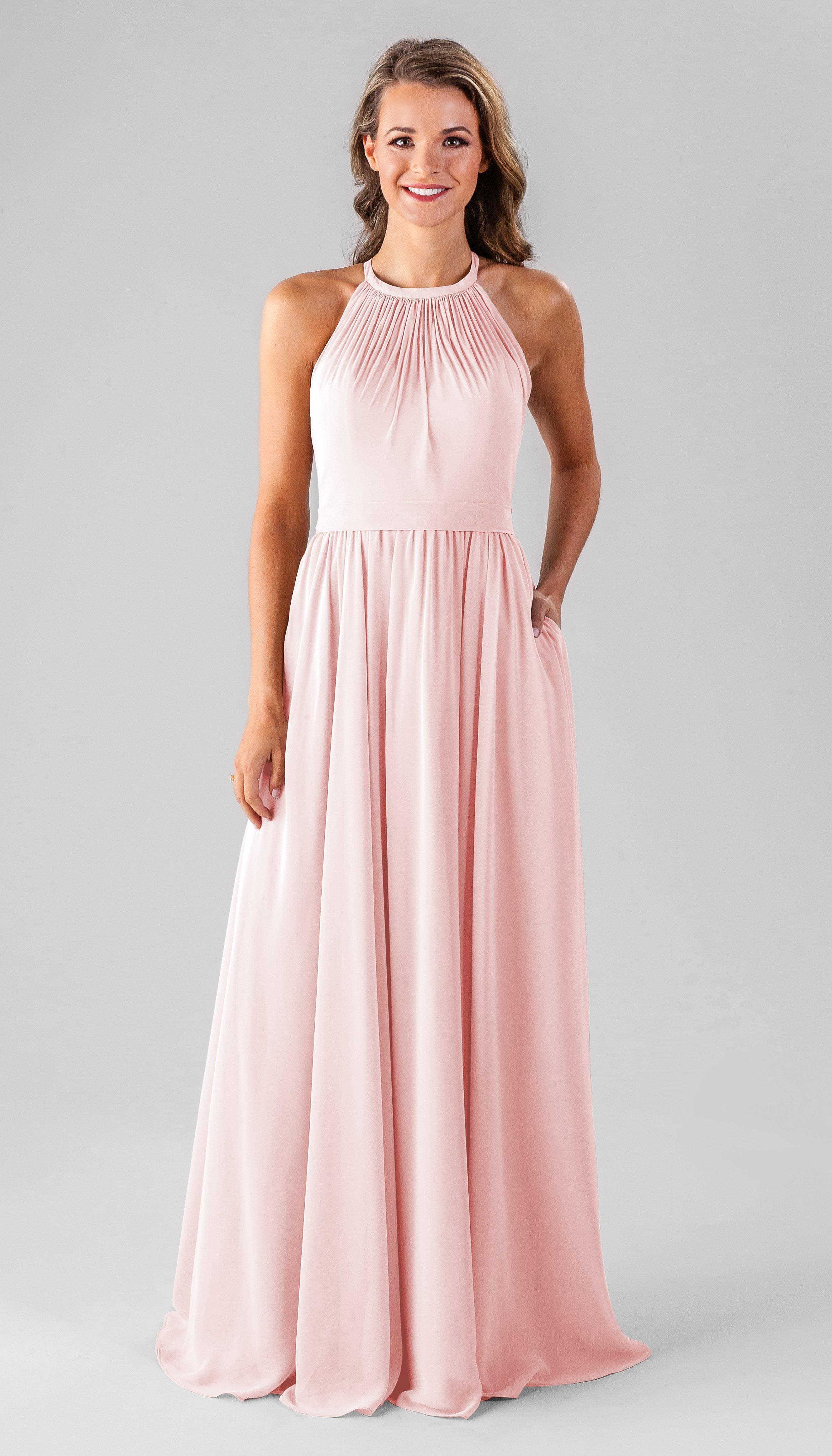 Kennedy Blue Erica Bridesmaid Dress Blush Kennedy Blue