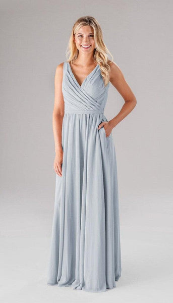 light blue gray bridesmaid dress Gabby Chiffon Order Kennedy Blue Isabella week3326_20260809 Nadine Long Sleeve Gown Size:9 Men / 10 Women | 42 EU | 8.5 UK