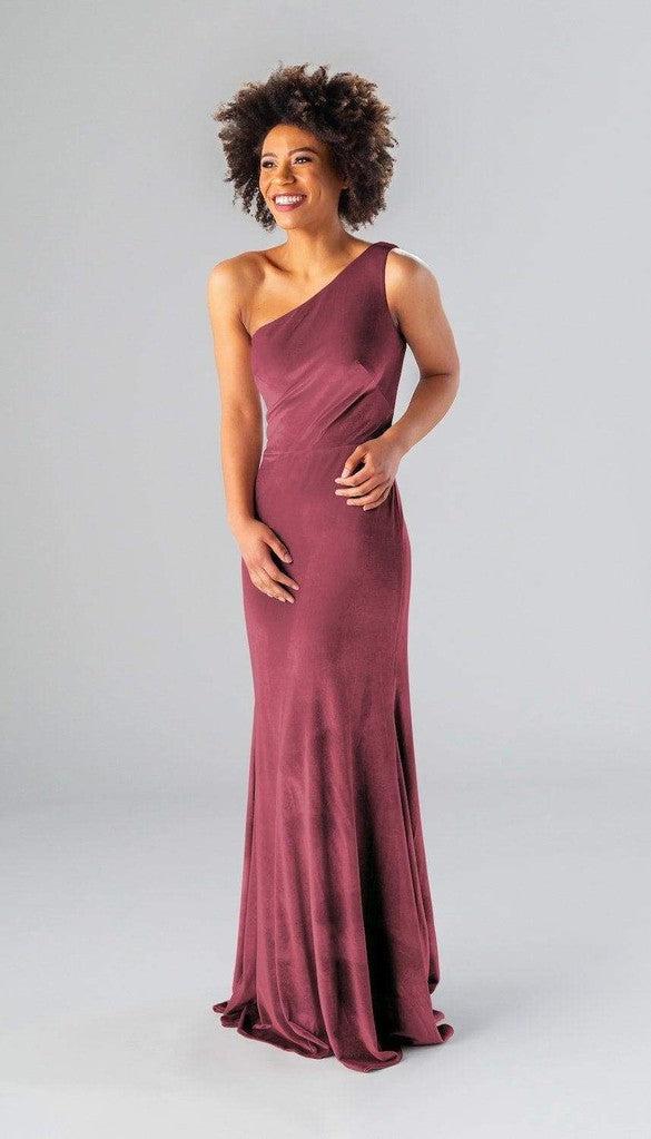 Keely Ready To Ship Velvet Bridesmaid Dress