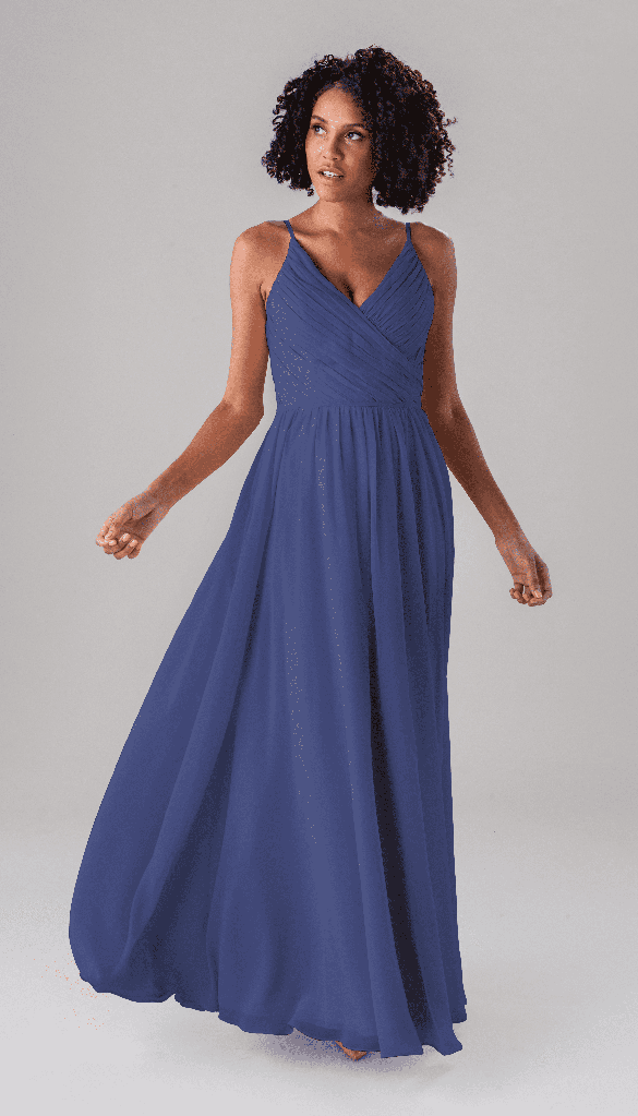 Alexis Ready To Ship Bridesmaids Dress | Kennedy Blue 0 / Storm