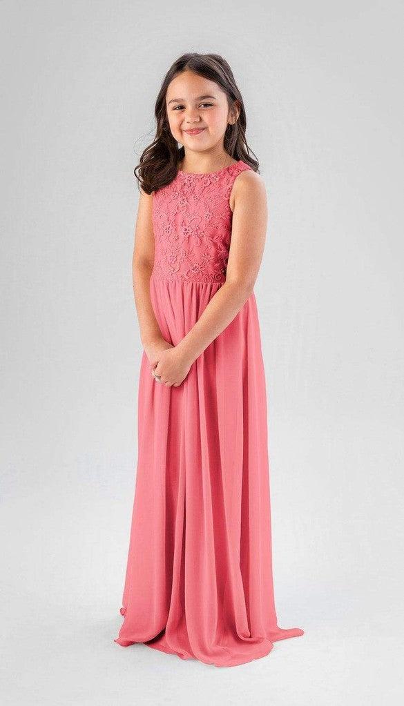 Kennedy Blue Keaton Junior Bridesmaid Dress J16 / Cantaloupe