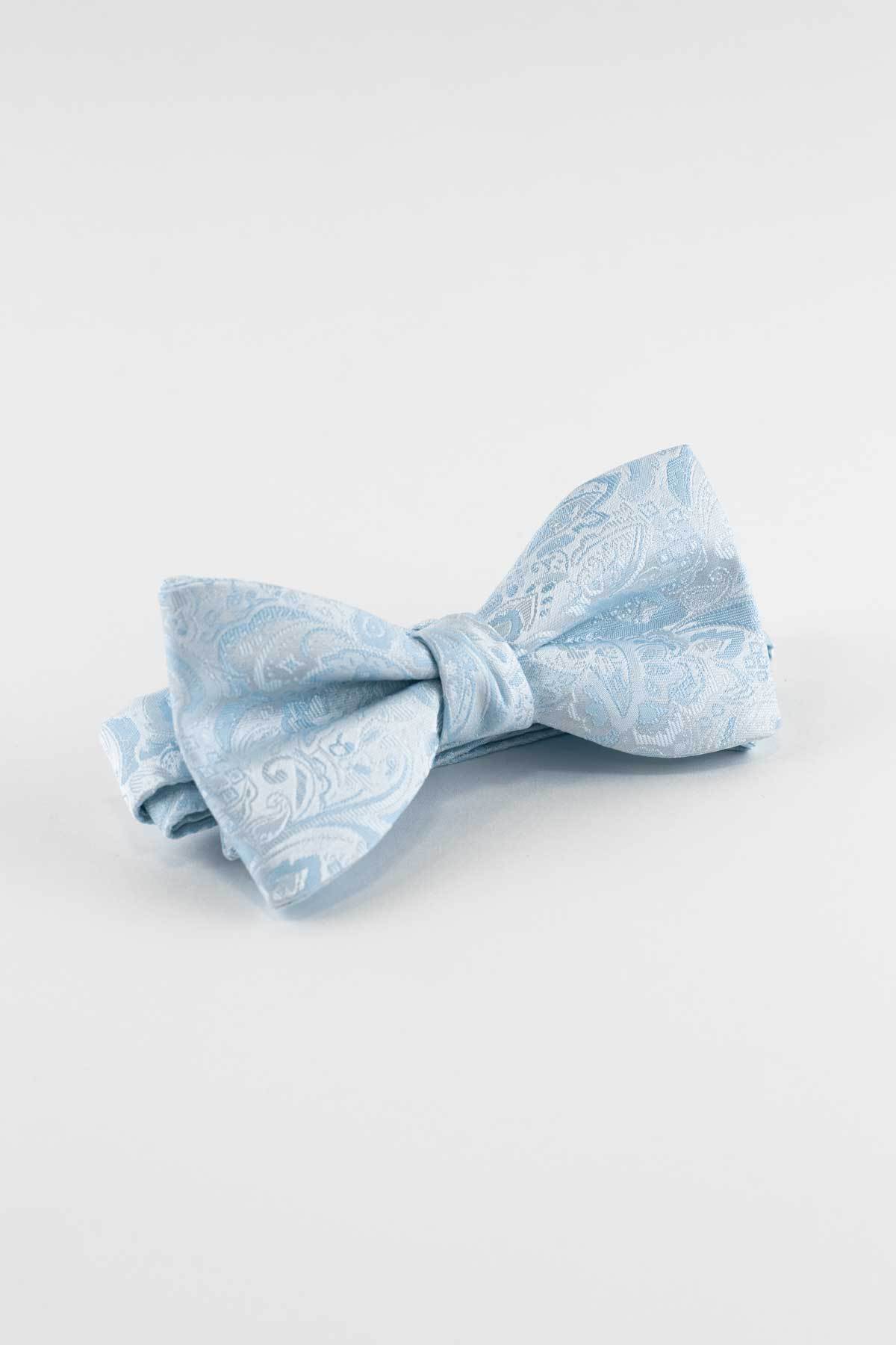 Sea Glass|Paisley Bow Tie | Kennedy Blue